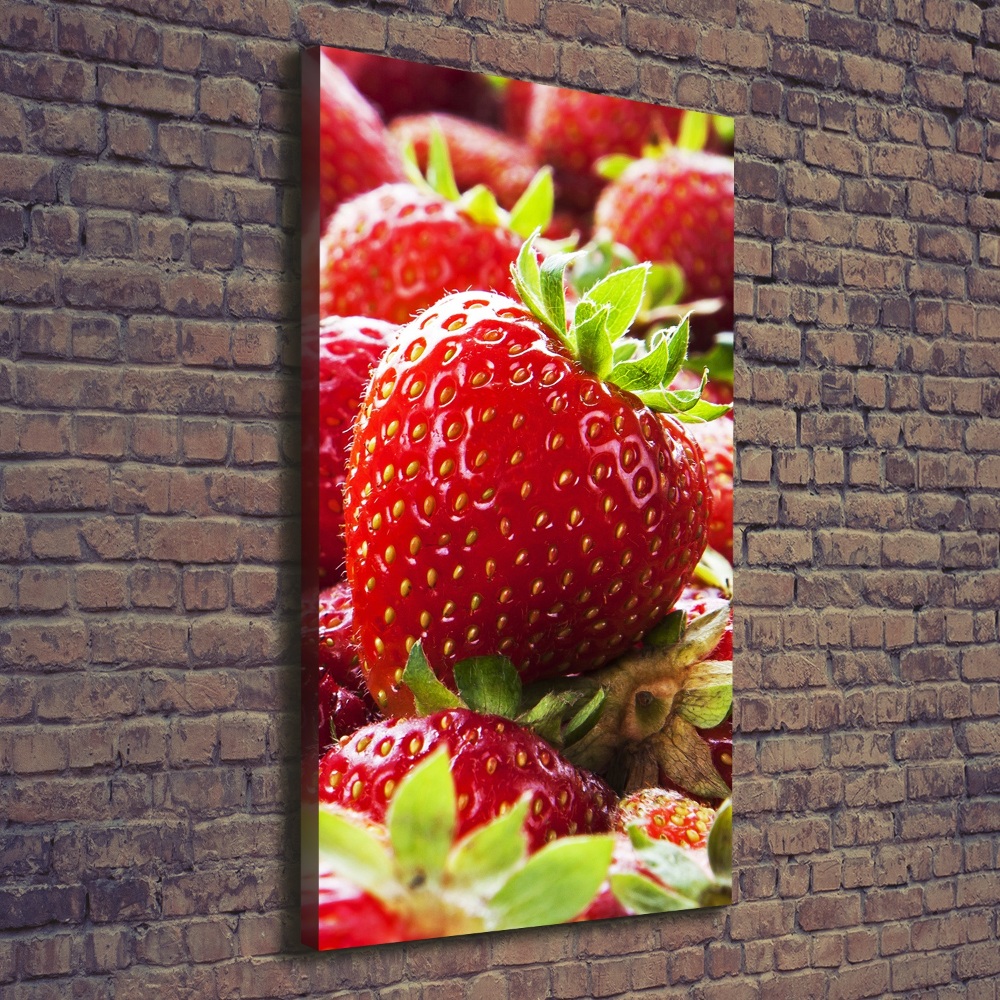 Tableau photo sur toile Fraises rouges