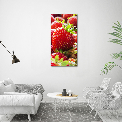 Tableau photo sur toile Fraises rouges