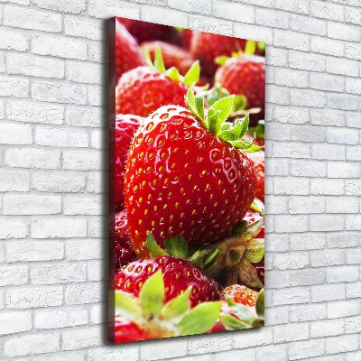 Tableau photo sur toile Fraises rouges