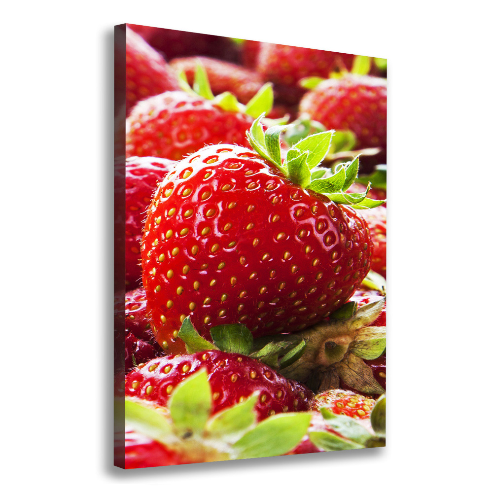 Tableau photo sur toile Fraises rouges