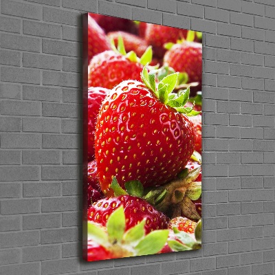 Tableau photo sur toile Fraises rouges