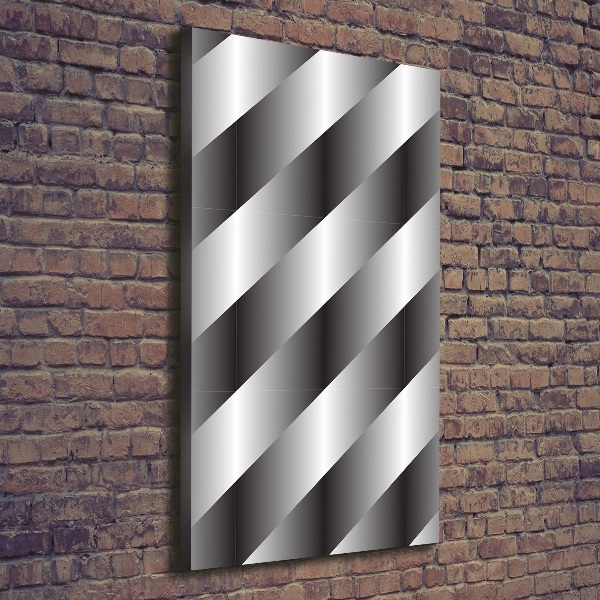 Tableau sur toile Rayures abstraites