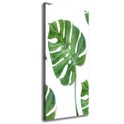 Tableau imprimé sur toile Monstera