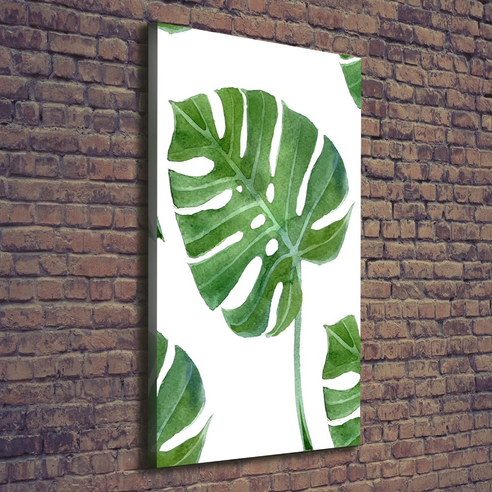 Tableau imprimé sur toile Monstera