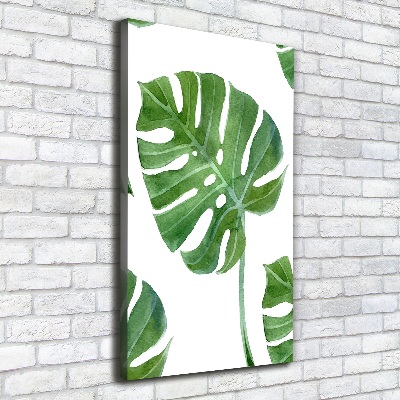 Tableau imprimé sur toile Monstera