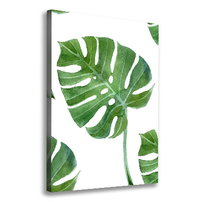 Tableau imprimé sur toile Monstera