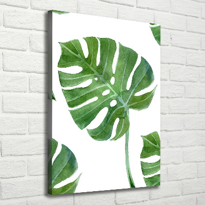 Tableau imprimé sur toile Monstera