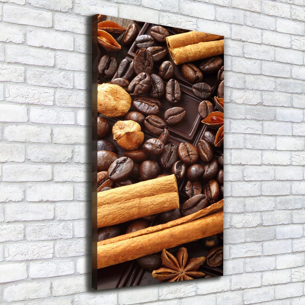 Tableau imprimé sur toile Chocolat amer