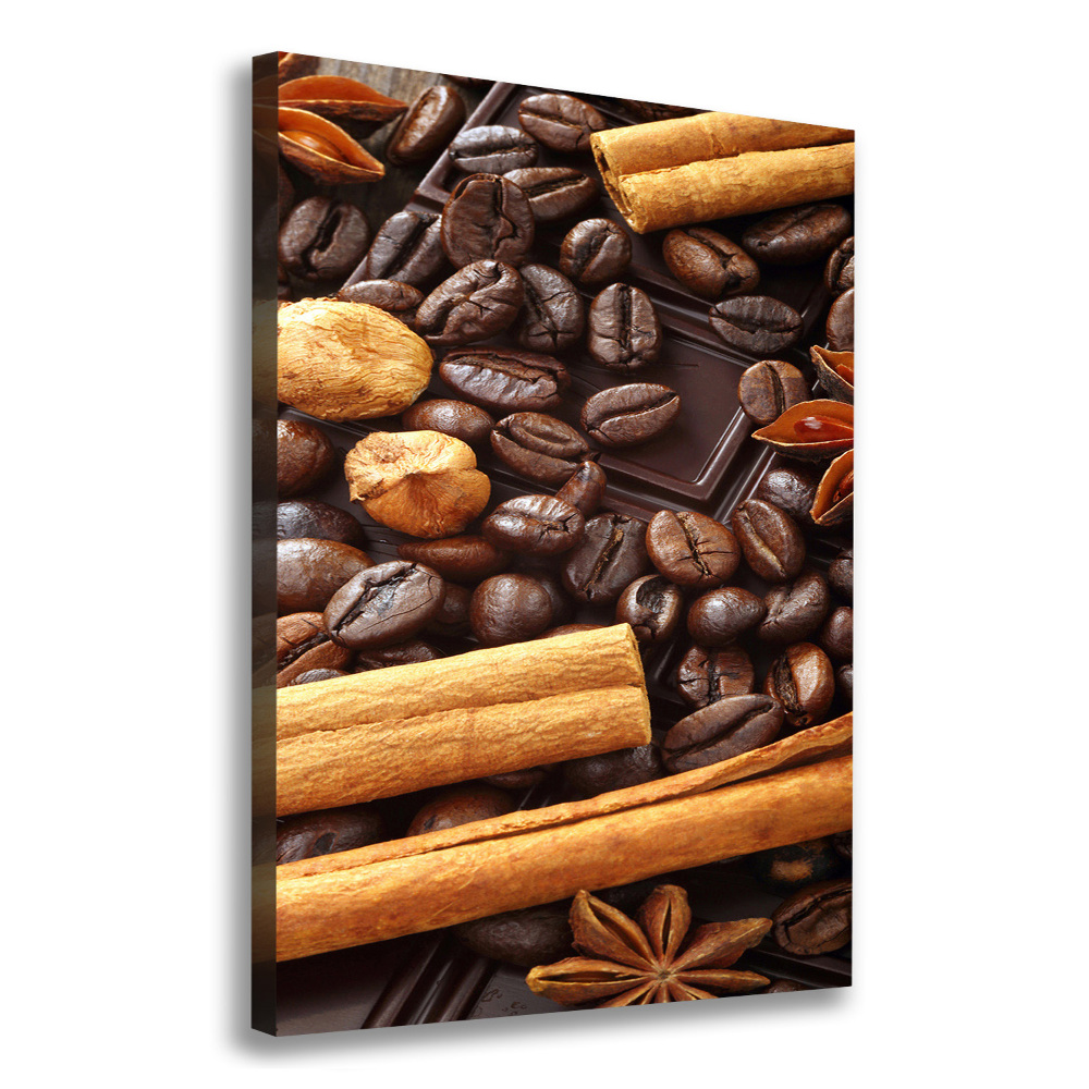 Tableau imprimé sur toile Chocolat amer