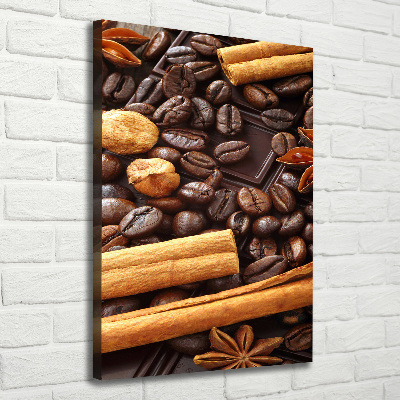 Tableau imprimé sur toile Chocolat amer