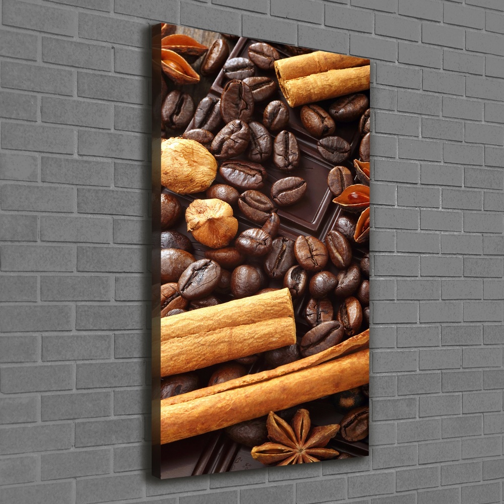 Tableau imprimé sur toile Chocolat amer