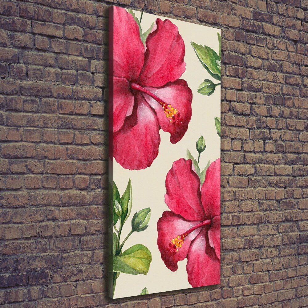 Tableau photo sur toile Les fleurs hawaïennes