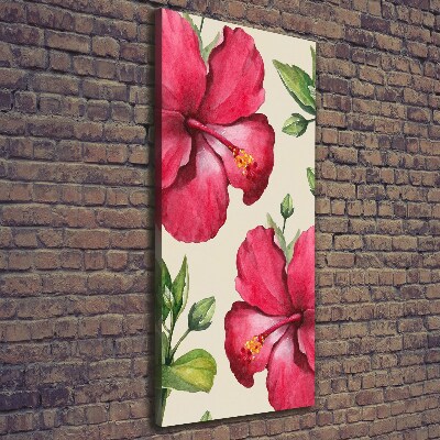 Tableau photo sur toile Les fleurs hawaïennes