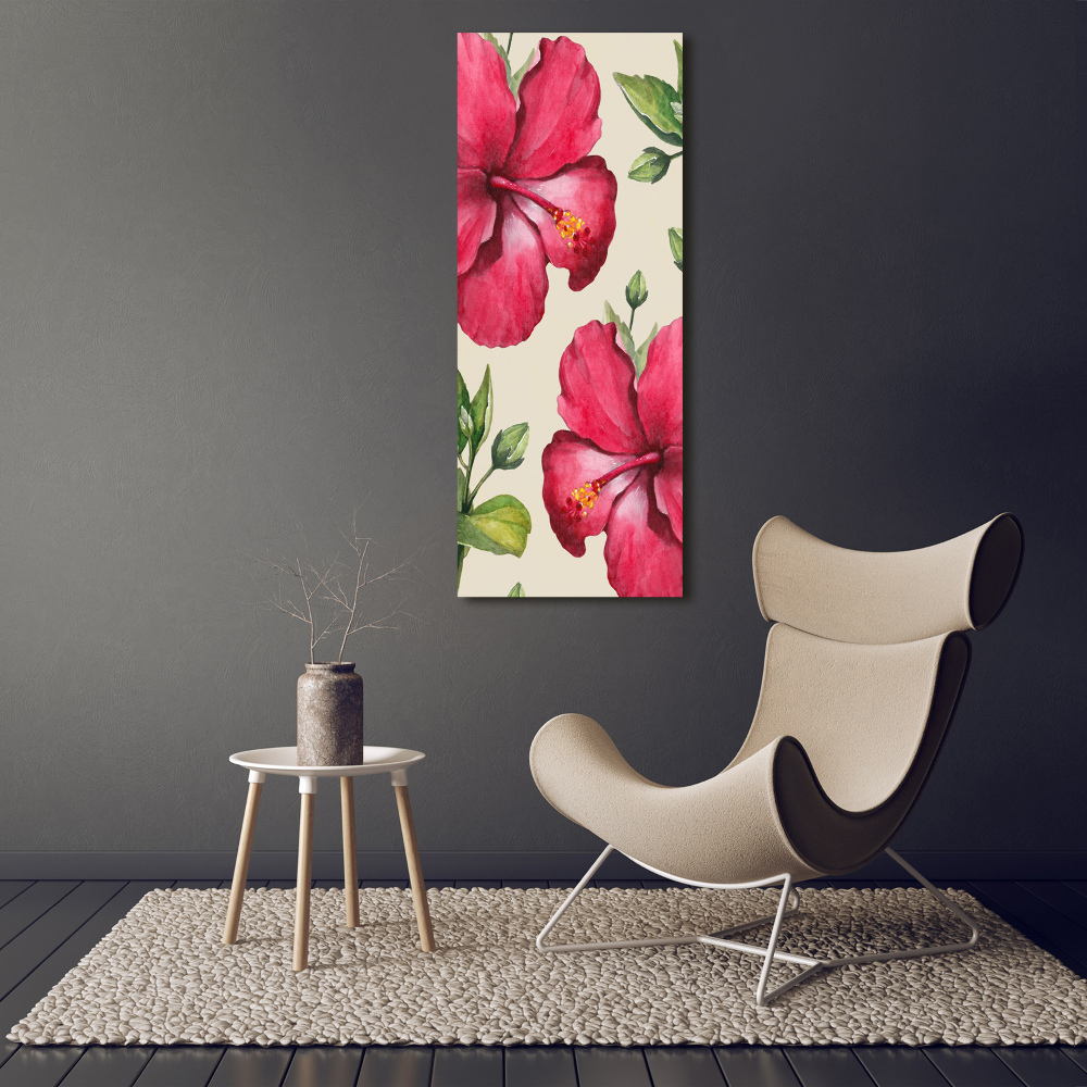 Tableau photo sur toile Les fleurs hawaïennes