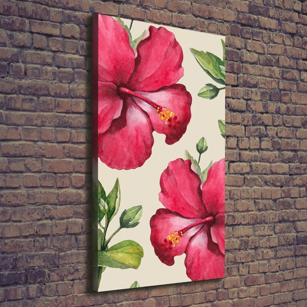 Tableau photo sur toile Les fleurs hawaïennes