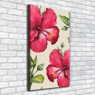 Tableau photo sur toile Les fleurs hawaïennes