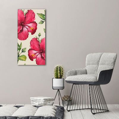 Tableau photo sur toile Les fleurs hawaïennes