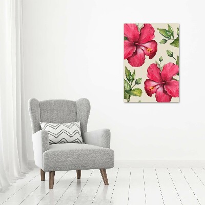 Tableau photo sur toile Les fleurs hawaïennes