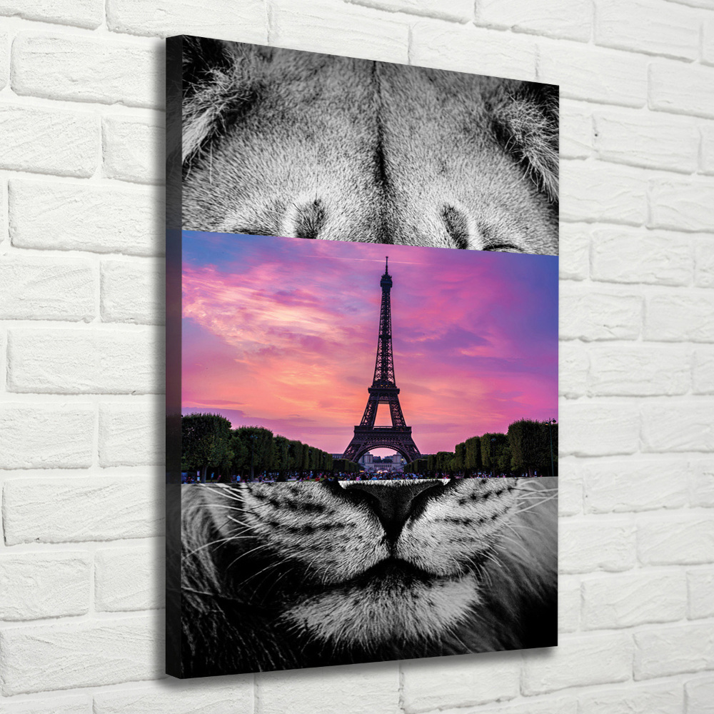 Tableau photo sur toile Tour Eiffel