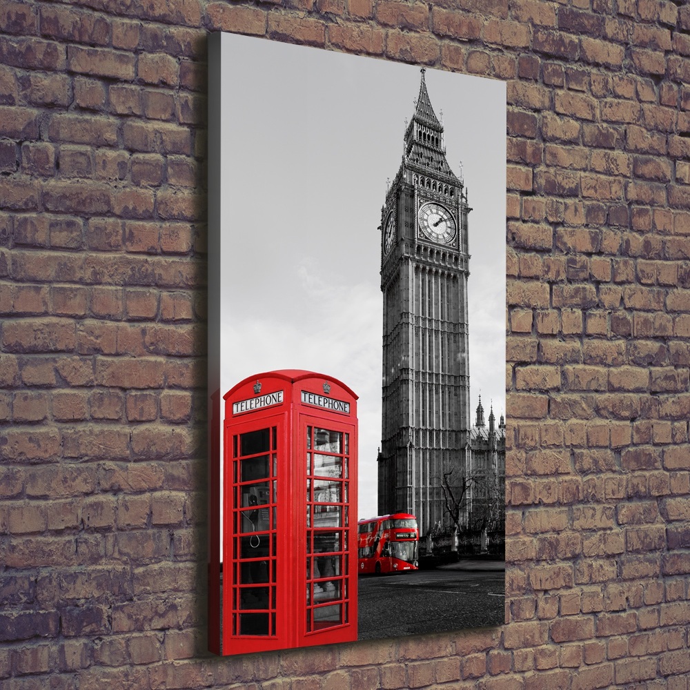 Tableau toile imprimée Big Ben Londres