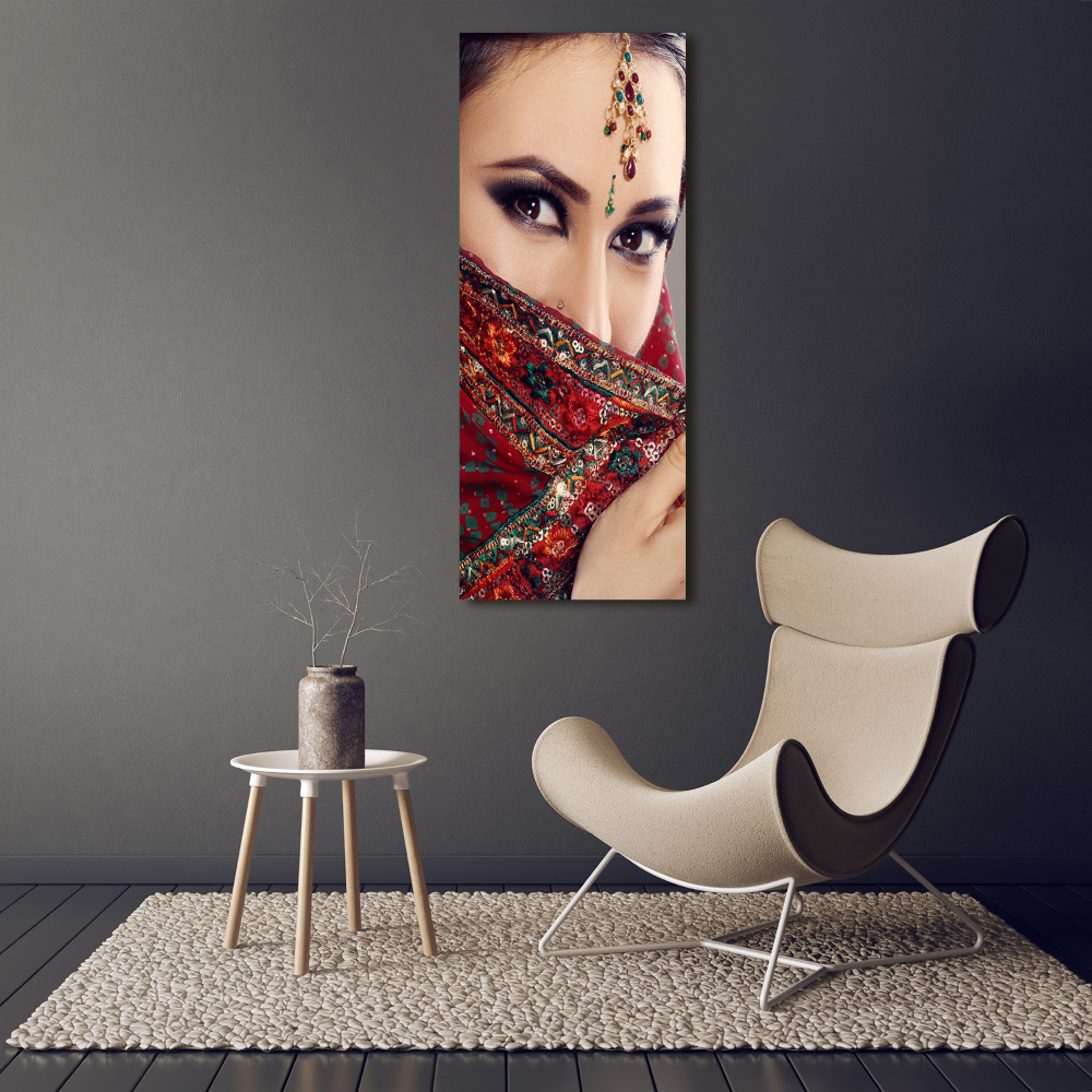 Tableau photo sur toile Femme indienne