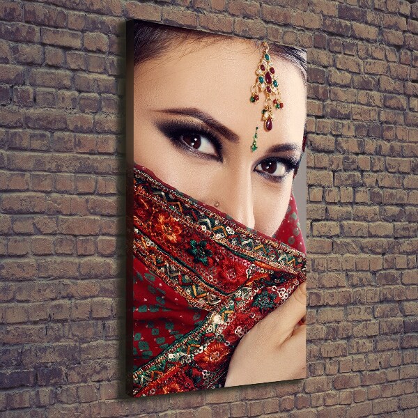 Tableau photo sur toile Femme indienne