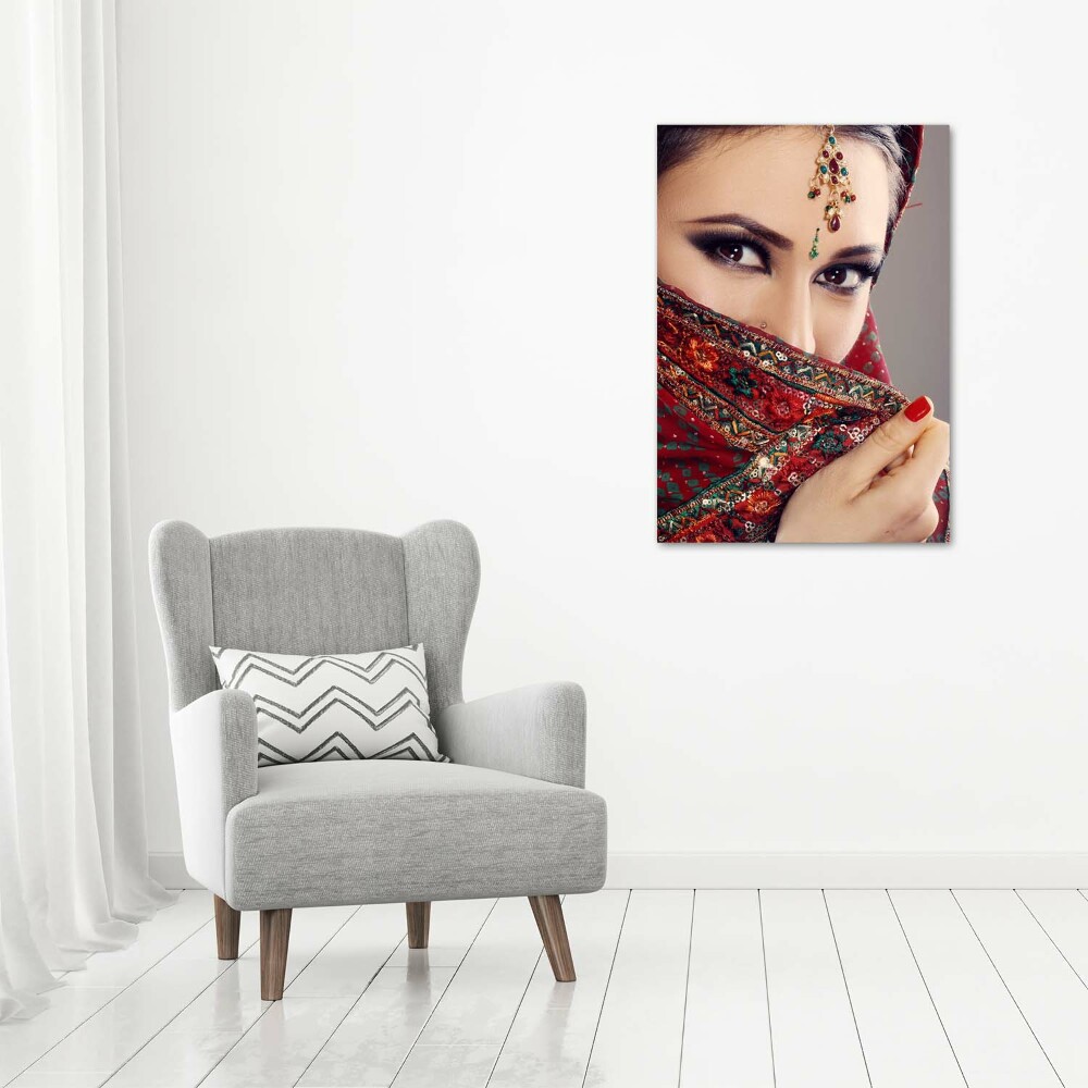 Tableau photo sur toile Femme indienne