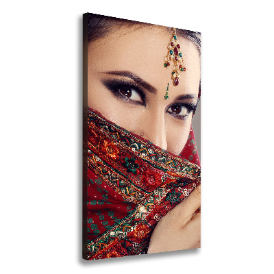 Tableau photo sur toile Femme indienne