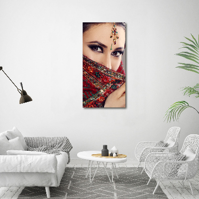 Tableau photo sur toile Femme indienne