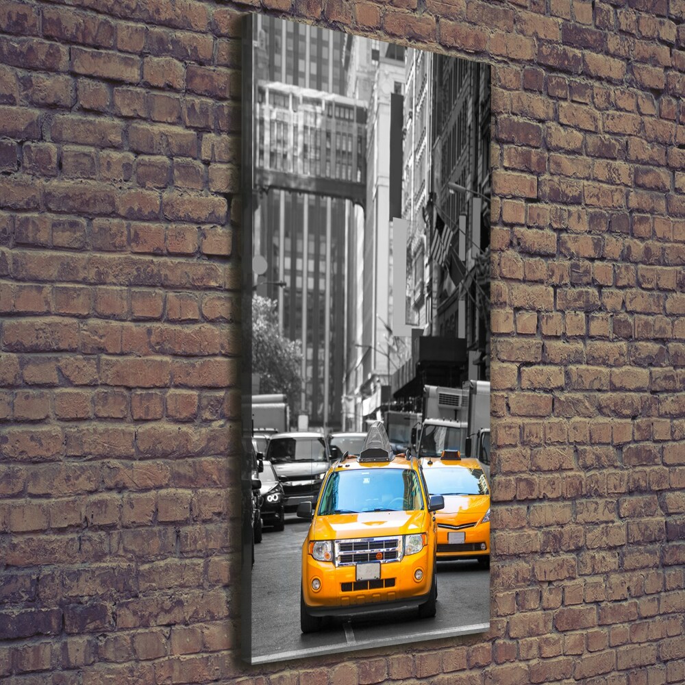 Tableau imprimé sur toile Taxis New York