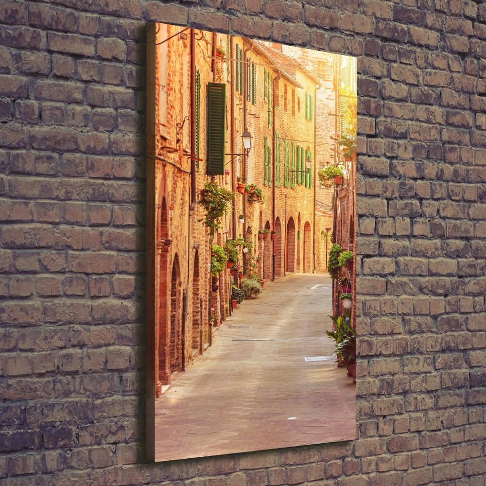 Tableau sur toile Rues italiennes