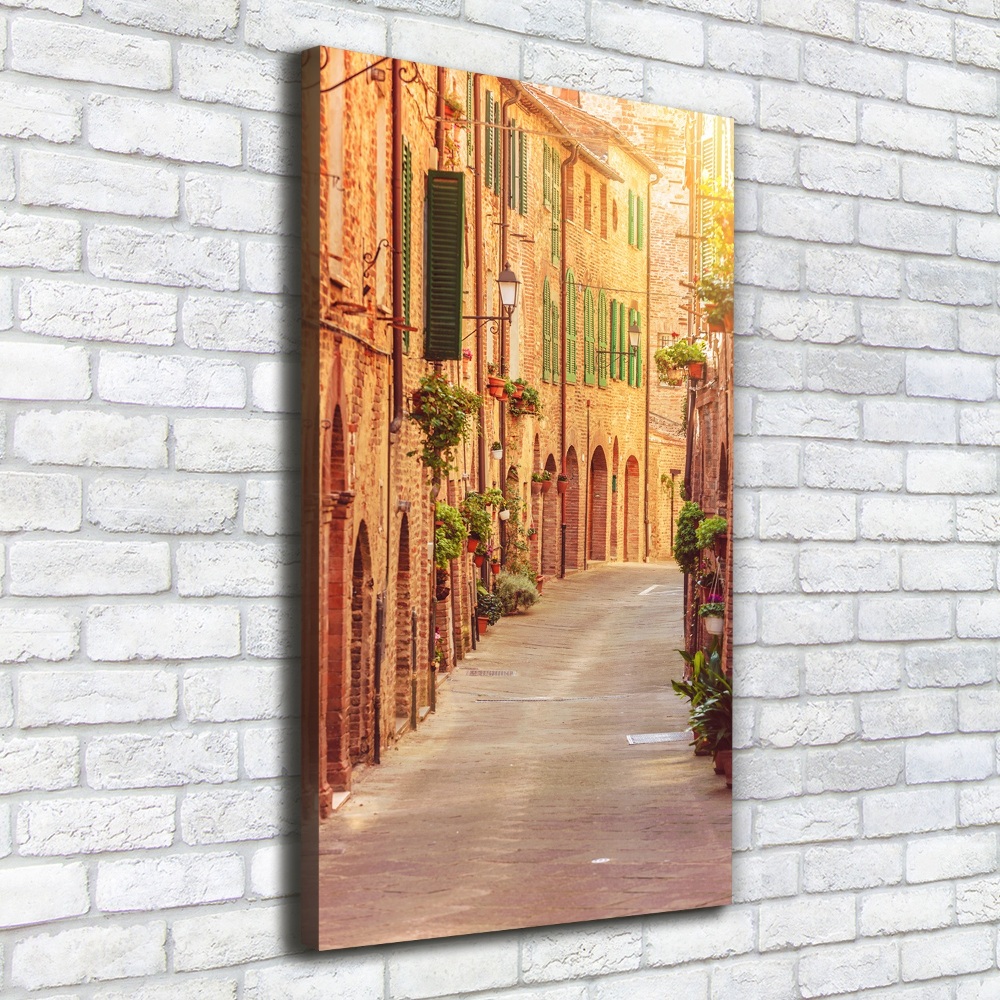 Tableau sur toile Rues italiennes