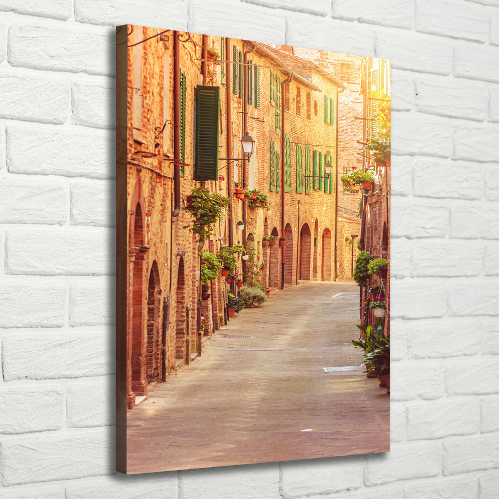 Tableau sur toile Rues italiennes