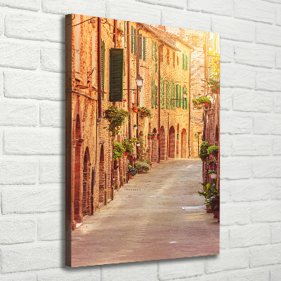 Tableau sur toile Rues italiennes