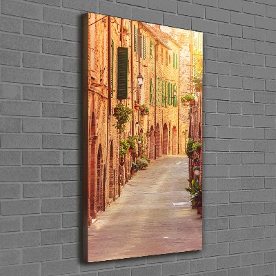 Tableau sur toile Rues italiennes