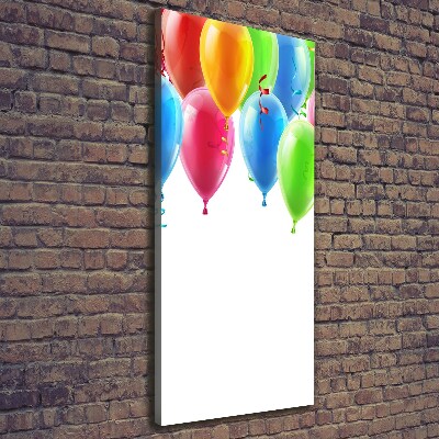 Tableau sur toile Ballons colorés