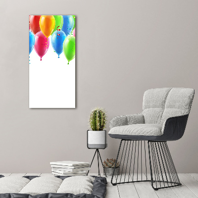 Tableau sur toile Ballons colorés