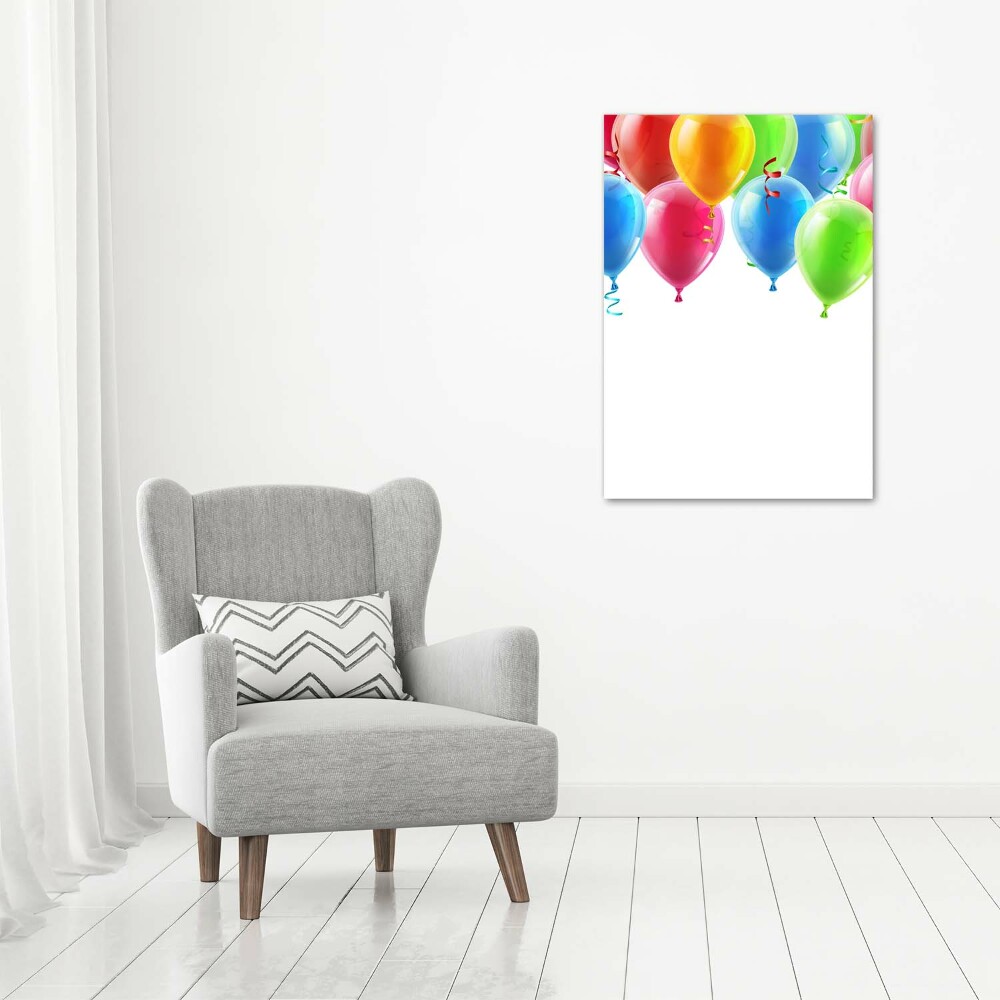 Tableau sur toile Ballons colorés