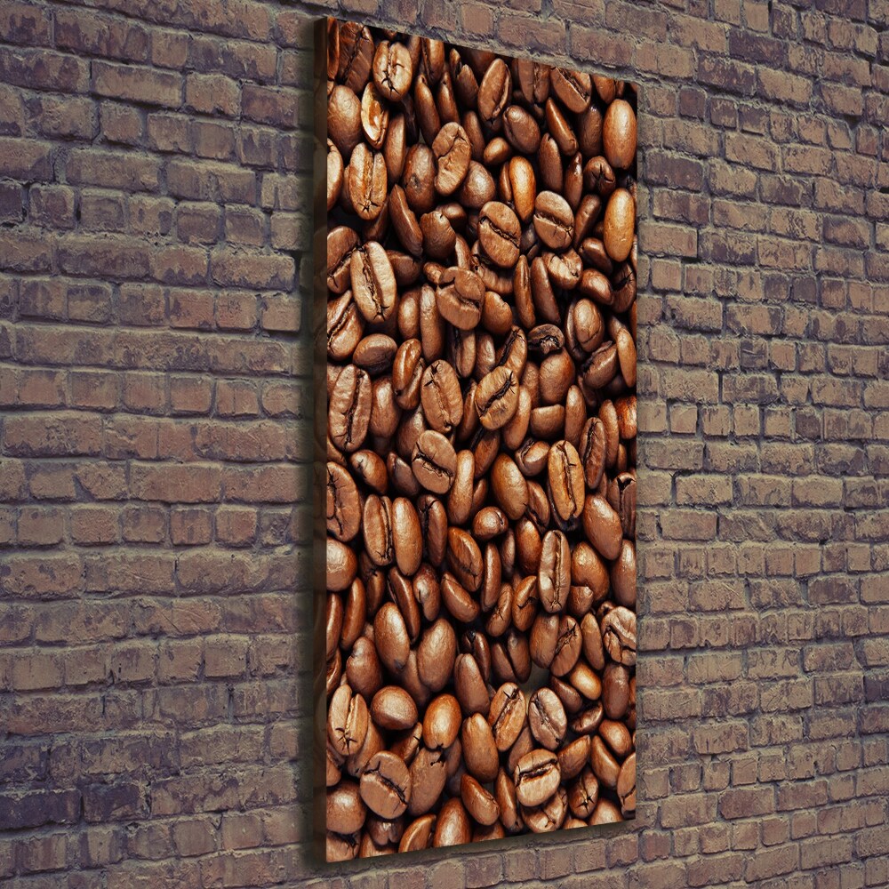 Tableau photo sur toile Grains de café motif