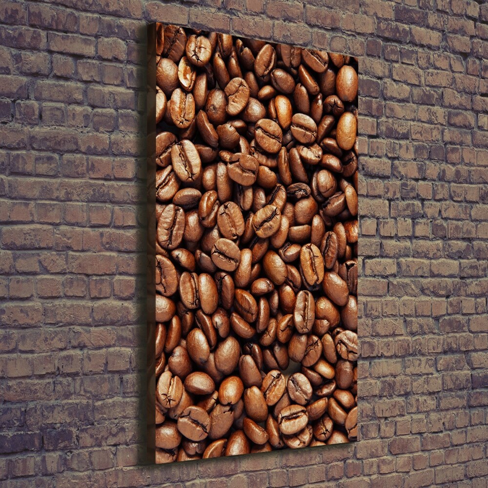 Tableau photo sur toile Grains de café motif