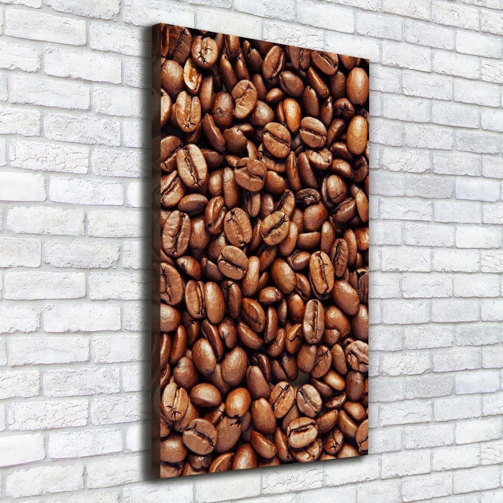 Tableau photo sur toile Grains de café motif