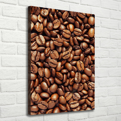 Tableau photo sur toile Grains de café motif