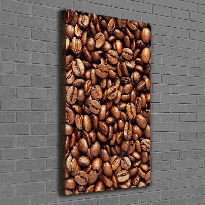 Tableau photo sur toile Grains de café motif