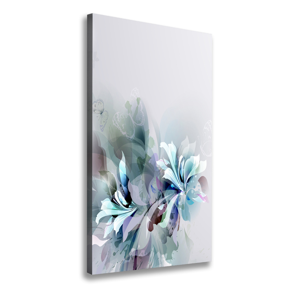 Tableau photo sur toile Fleurs abstraites