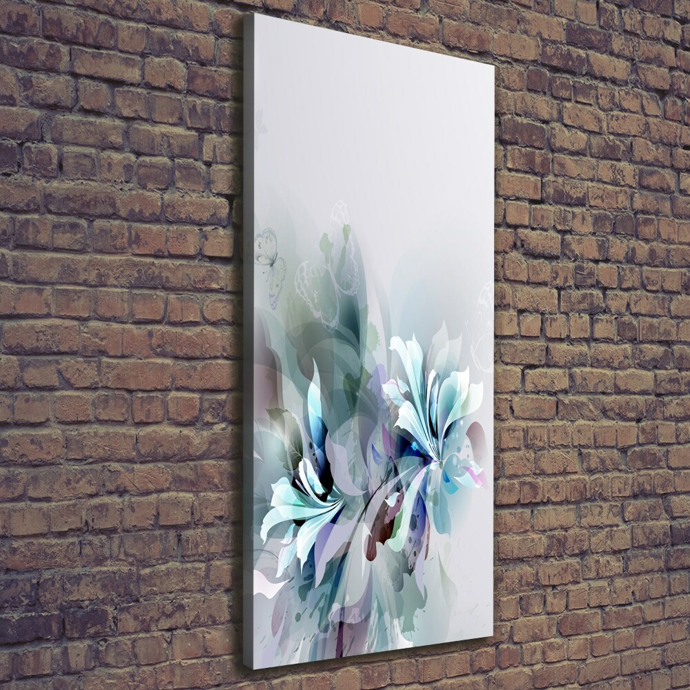 Tableau photo sur toile Fleurs abstraites