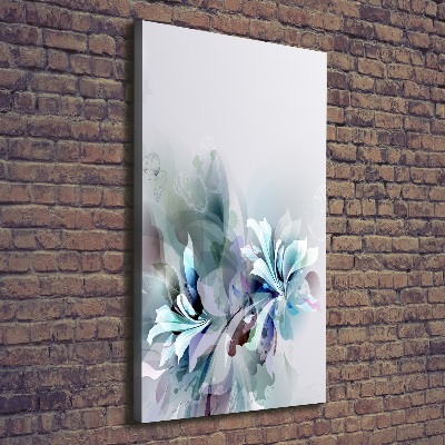 Tableau photo sur toile Fleurs abstraites