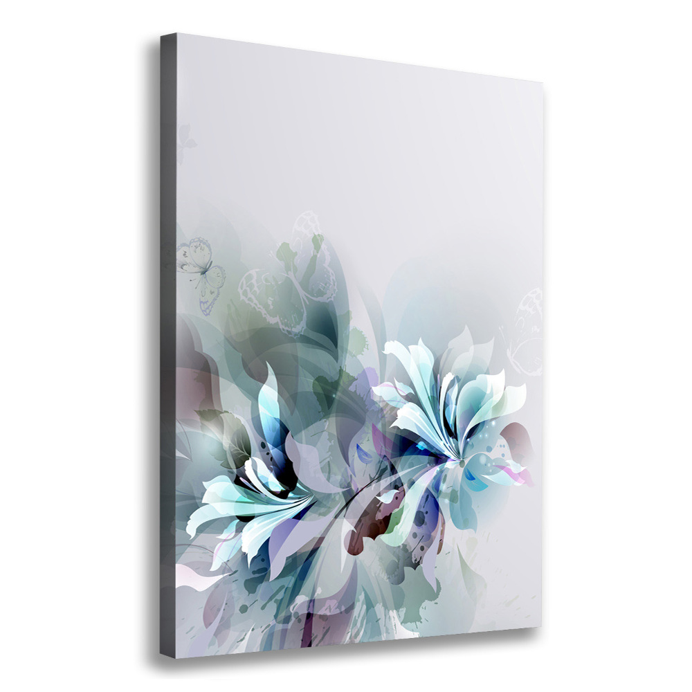 Tableau photo sur toile Fleurs abstraites