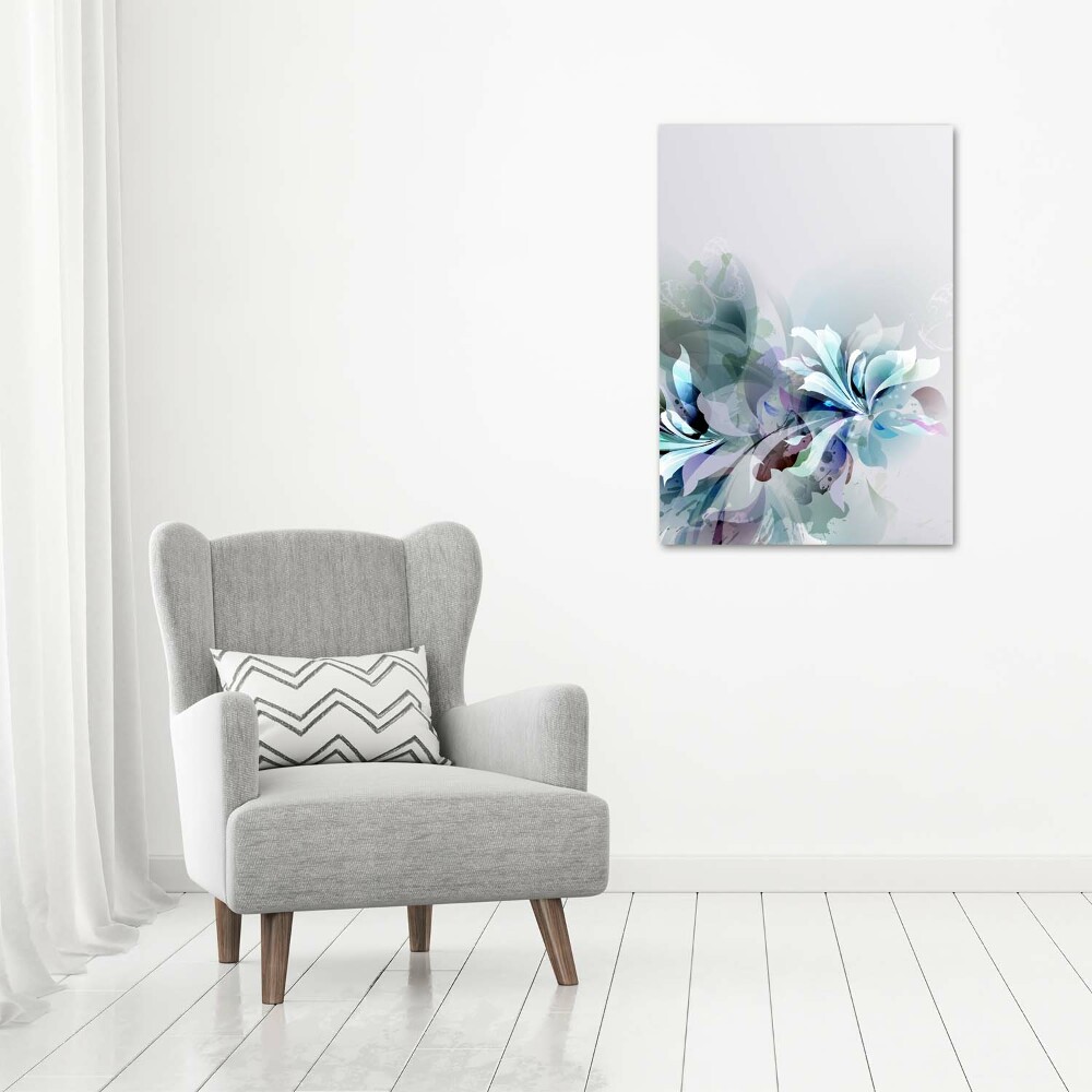 Tableau photo sur toile Fleurs abstraites