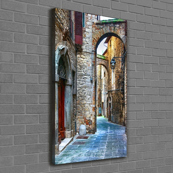 Tableau toile imprimée Rues italiennes