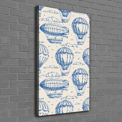 Tableau toile imprimée Dirigeables et ballons